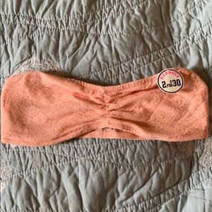 Victoria’s Secret Pink bandeau lace top